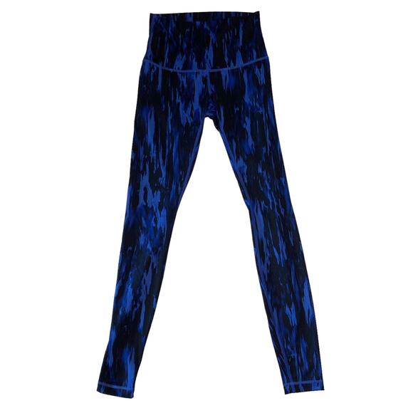 Lululemon Wunder Under Hi-Rise Painted Animal Leggings Size 6 - Picture 1 of 9